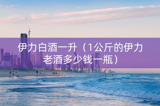 伊力白酒一升(1公斤的伊力老酒多少钱一瓶) 伊力白酒一升(1公斤的伊力老酒多少钱一瓶)