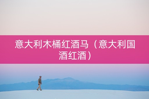 意大利木桶红酒马（意大利国酒红酒）