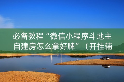 必备教程“微信小程序斗地主自建房怎么拿好牌”（开挂辅助插件)