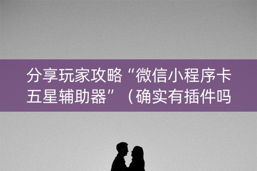 分享玩家攻略“微信小程序卡五星辅助器”（确实有插件吗)