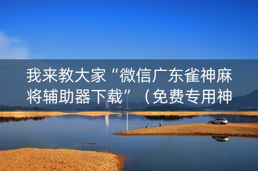我来教大家“微信广东雀神麻将辅助器下载”（免费专用神器)
