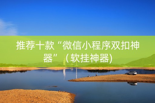 推荐十款“微信小程序双扣神器”（软挂神器)