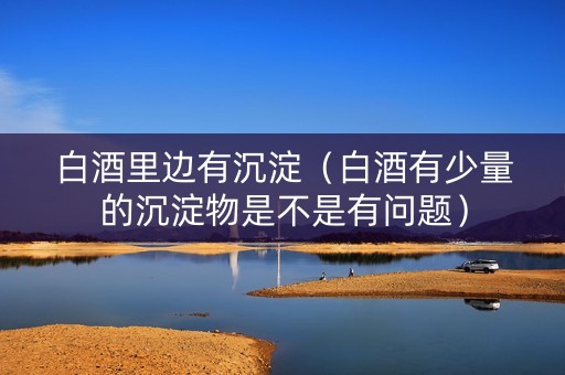 白酒里边有沉淀（白酒有少量的沉淀物是不是有问题）