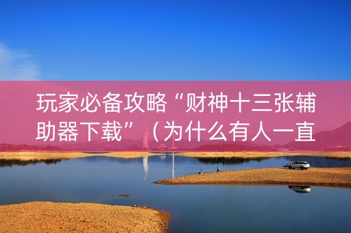 玩家必备攻略“财神十三张辅助器下载”（为什么有人一直赢)