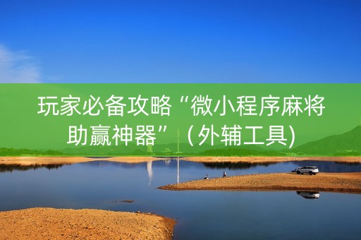 玩家必备攻略“微小程序麻将助赢神器”（外辅工具)