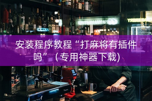 安装程序教程“打麻将有插件吗”（专用神器下载)