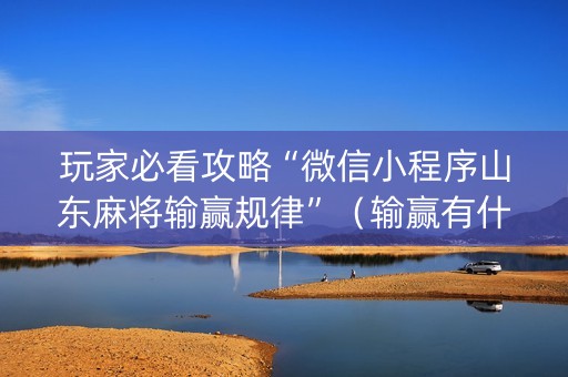 玩家必看攻略“微信小程序山东麻将输赢规律”（输赢有什么规律)