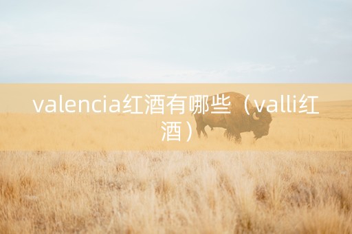 valencia红酒有哪些（valli红酒）