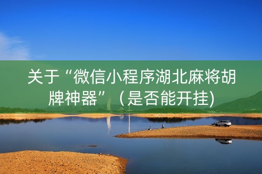 关于“微信小程序湖北麻将胡牌神器”（是否能开挂)