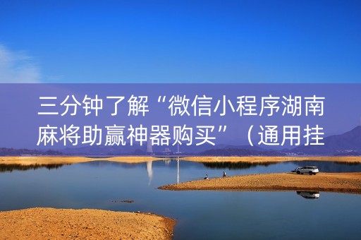 三分钟了解“微信小程序湖南麻将助赢神器购买”（通用挂软件多少钱)