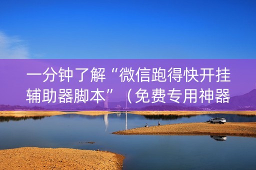 一分钟了解“微信跑得快开挂辅助器脚本”（免费专用神器)