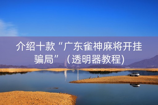 介绍十款“广东雀神麻将开挂骗局”（透明器教程)