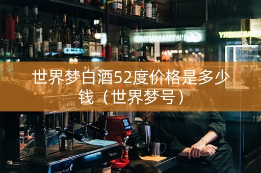 世界梦白酒52度价格是多少钱（世界梦号）