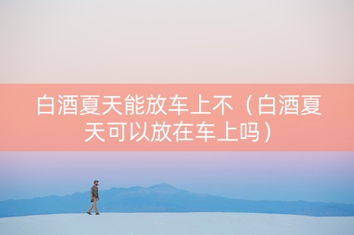白酒夏天能放车上不（白酒夏天可以放在车上吗）