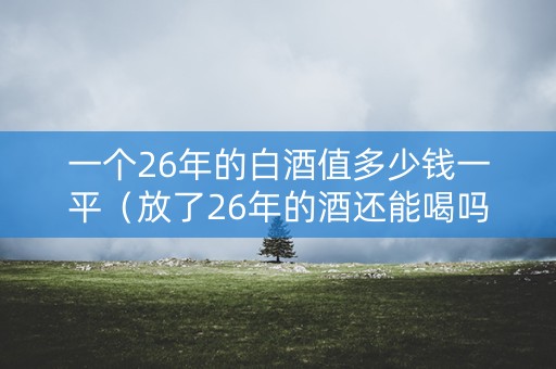 一个26年的白酒值多少钱一平（放了26年的酒还能喝吗）