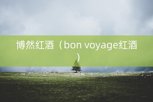 博然红酒（bon voyage红酒）