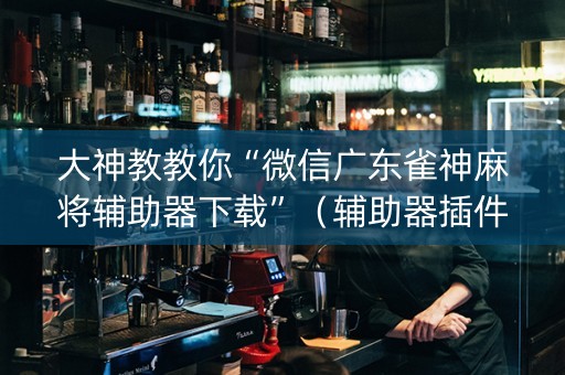 大神教教你“微信广东雀神麻将辅助器下载”（辅助器插件)