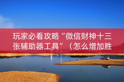 玩家必看攻略“微信财神十三张辅助器工具”（怎么增加胜率)