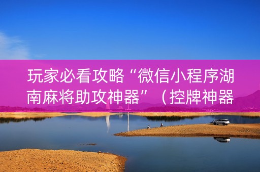 玩家必看攻略“微信小程序湖南麻将助攻神器”（控牌神器)