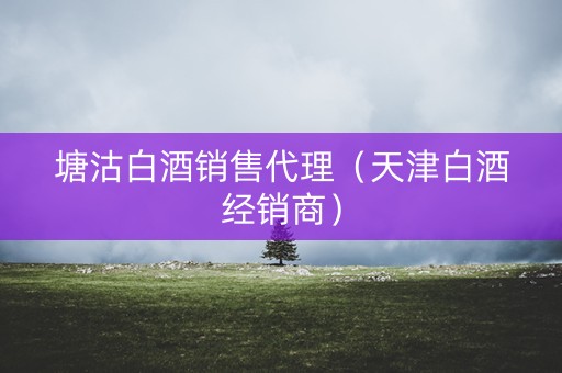 塘沽白酒销售代理（天津白酒经销商）