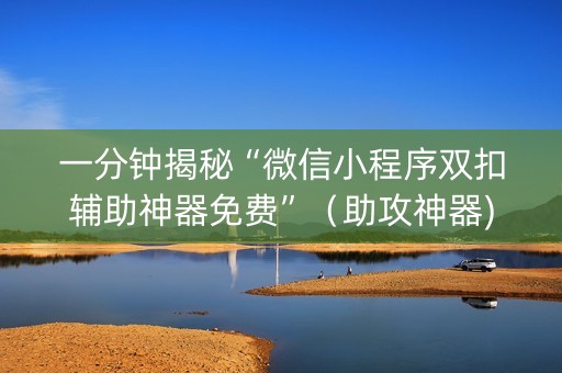 一分钟揭秘“微信小程序双扣辅助神器免费”（助攻神器)