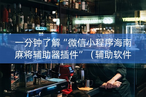 一分钟了解“微信小程序海南麻将辅助器插件”（辅助软件)