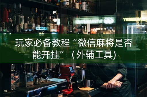 玩家必备教程“微信麻将是否能开挂”（外辅工具)
