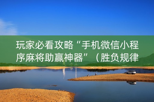 玩家必看攻略“手机微信小程序麻将助赢神器”（胜负规律拿好牌)