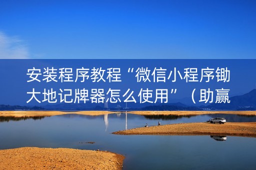 安装程序教程“微信小程序锄大地记牌器怎么使用”（助赢神器)