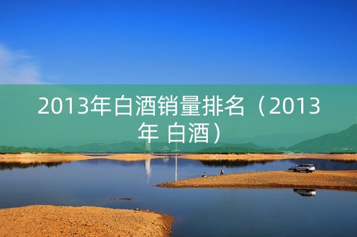 2013年白酒销量排名（2013年 白酒）