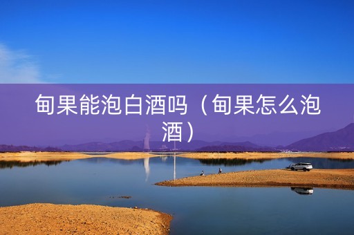 甸果能泡白酒吗（甸果怎么泡酒）