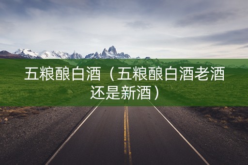 五粮酿白酒（五粮酿白酒老酒还是新酒）