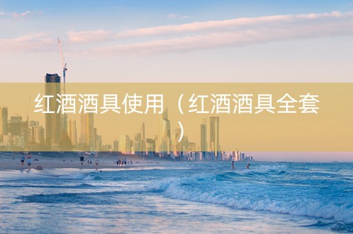 红酒酒具使用（红酒酒具全套）