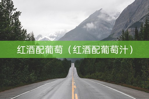 红酒配葡萄（红酒配葡萄汁）