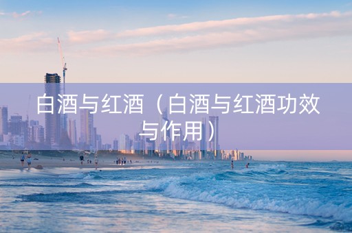白酒与红酒（白酒与红酒功效与作用）