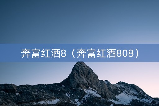 奔富红酒8（奔富红酒808）
