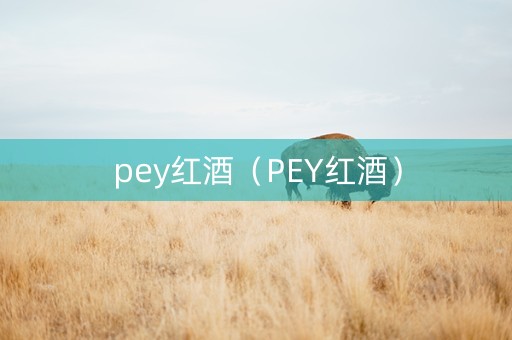 pey红酒（PEY红酒）