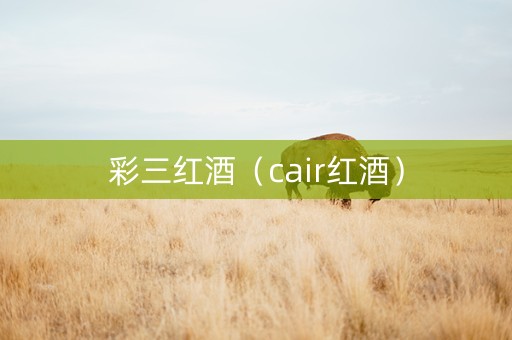 彩三红酒（cair红酒）