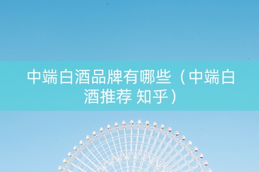 中端白酒品牌有哪些（中端白酒推荐 知乎）