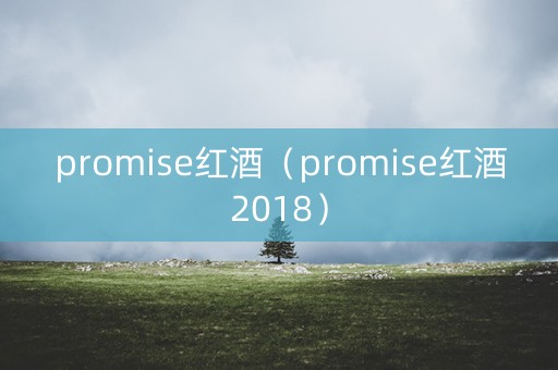 promise红酒（promise红酒2018）