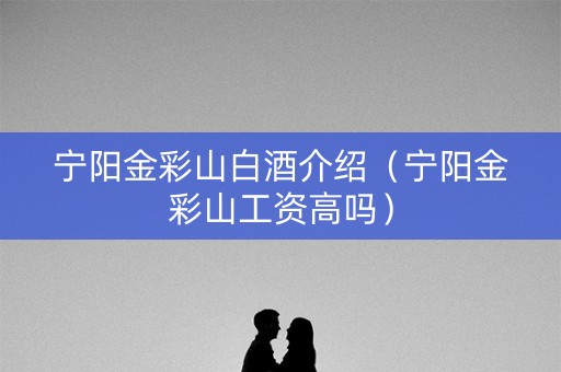 宁阳金彩山白酒介绍（宁阳金彩山工资高吗）