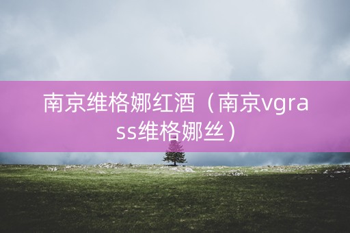 南京维格娜红酒（南京vgrass维格娜丝）