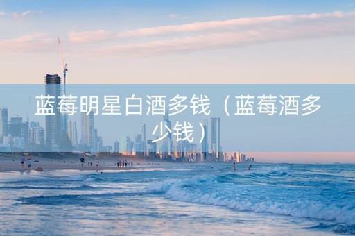 蓝莓明星白酒多钱（蓝莓酒多少钱）