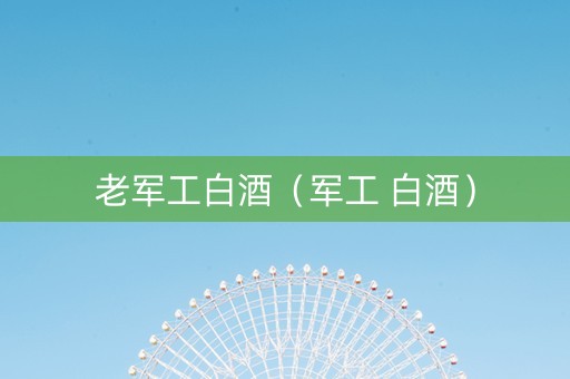 老军工白酒（军工 白酒）
