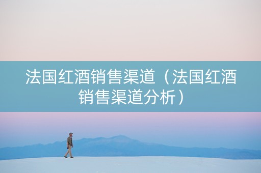 法国红酒销售渠道（法国红酒销售渠道分析）