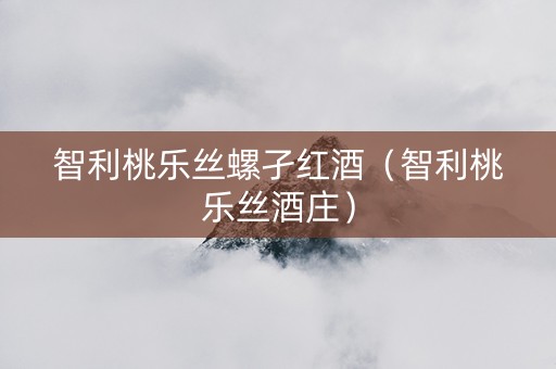 智利桃乐丝螺孑红酒（智利桃乐丝酒庄）