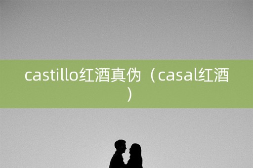 castillo红酒真伪（casal红酒）