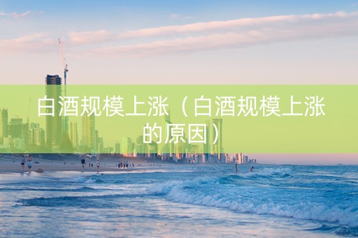 白酒规模上涨（白酒规模上涨的原因）